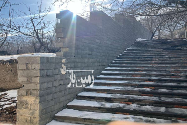 زمین ۲۰۰ متری در روستای ناصر آباد لواسان دیوار کشی-1