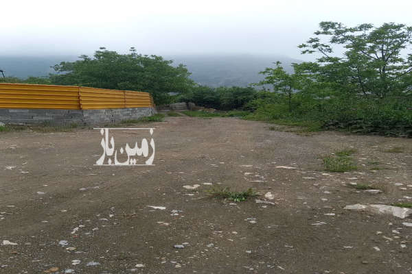 زمین ییلاقی خارج بافت با ویوی ابدی جنگل ۱۵۲۴ متر روستای شاهزید-3