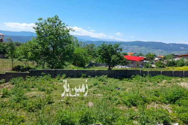 فروش زمین ۲۲۵ متر در روستای اتو سوادکوه با چشم انداز زیبا-1