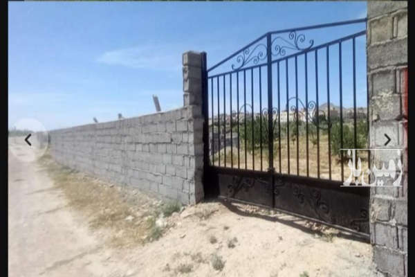 فروش یا معاوضه باغچه ۱۳۸۰ متری در گلمان با خانه-1