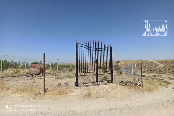 فروش یک قطعه زمین باغی در جاده بیجار نرسیده به روستای زنگیل آباد-1