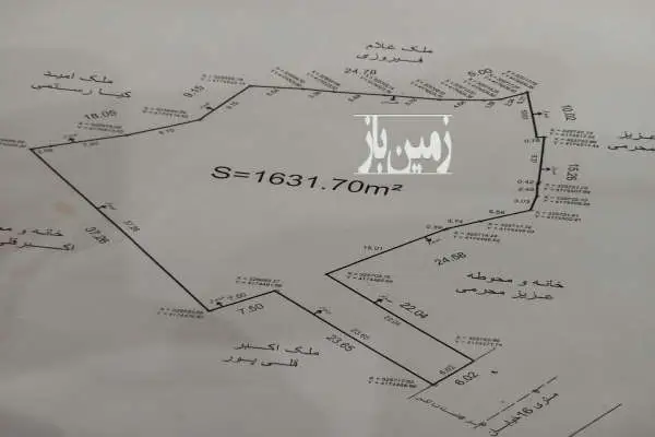فروش زمین مسکونی ۱۶۳۱ متر ساحلی با دو پروانه ساخت - تصویر 3