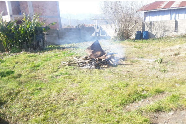 فروش زمین چهار دیواری سند فومن روستای خشکنودهان ۳۰۰ متر-4
