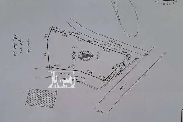 فروش زمین مسکونی با پروانه ساخت در شفت روستای کاظم آباد - تصویر 2