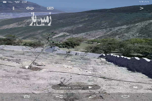 فروش زمین باغی واقع در کوه نمارستاق بالای روستای دره کنار ۴۲۹ متر-3