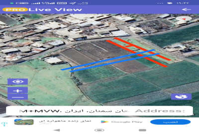 فروش دو قواره زمین ۲۵۰ متری روستای خاندوز سادات