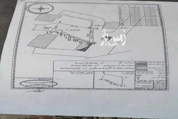 فروش زمین مسکونی در روستای لیالستان لاهیجان ۲۸۹ متر-3