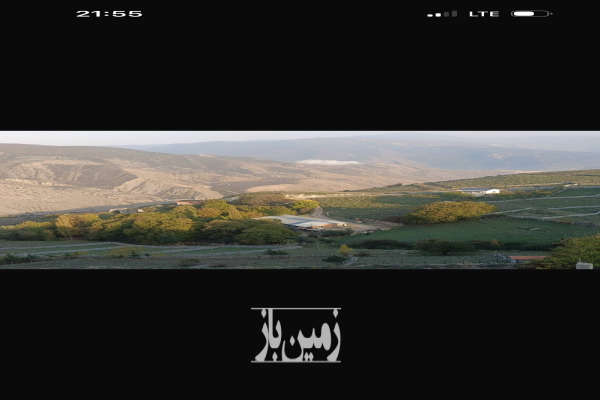 زمین در روستای کانون کلاردشت دید دریاچه ولشت ۴۰۰ متر-1