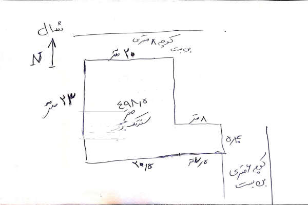 فروش زمین معاوضه بخشی با آپارتمان آمل یا تهران ۴۹۸ متر-4