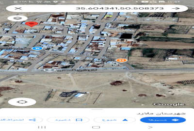 فروش زمین چهار دیواری با ۸۰ درخت پسته روستای امیر اباد ۱۲۸۰ متر