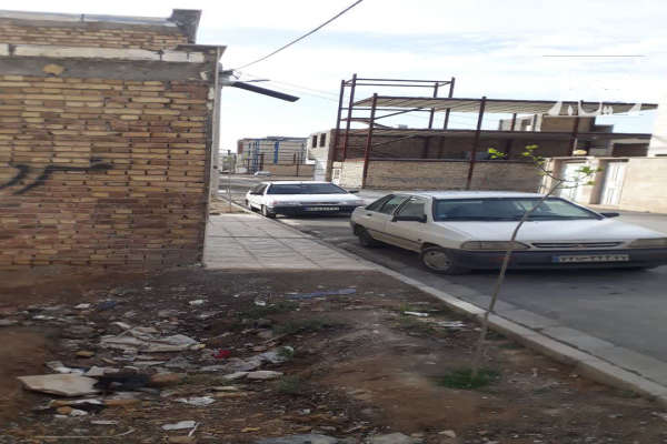 فروش زمین در مولوی جدول بندی اسفالت ۱۰۰ متر-2