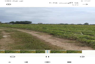 فروش باغ مرکبات ۲۰۰۰ متری وایساده جاده معدن