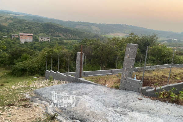 فروش زمین ۲۲۰ متری در قائمشهر ابتدای روستای چپی-1