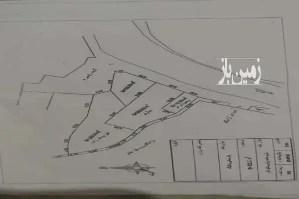 فروش زمین واقع در میدان خزر ساری کوی پزشکان مقام براصلی ۱۰۰ متر - تصویر 3