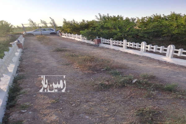 فروش زمین باغ ۱۱۵۰ متری انتهای روستای حاجی اباد-3
