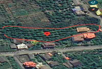 فروش زمین ۳۵۰۰ متر چابکسر قاسم آباد علیا پایین محله