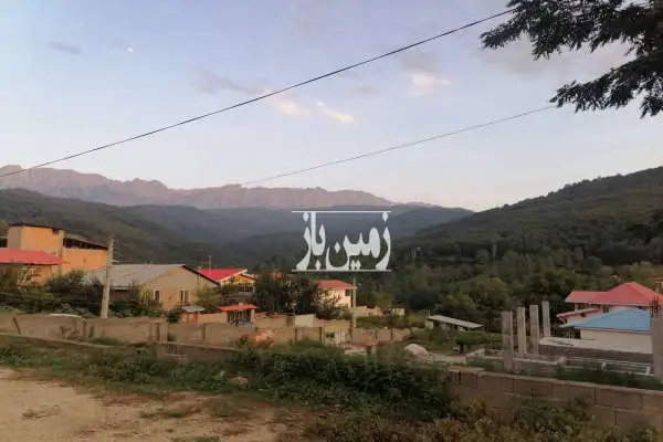 زمین در پل سفید روستای سنگده ۱۳۰ متر - تصویر 2