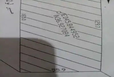 فروش زمین کشاورزی ۵۱۶۰ متری مهاباد روستای گرده گرو