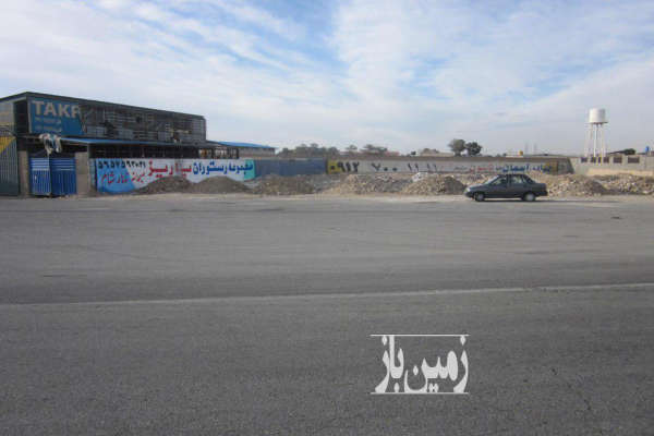 فروش زمین بر اتوبان تهران ساوه شهرک صنعتی صبا ۴۵۶۰ متر-3