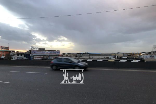 فروش زمین بر اتوبان تهران ساوه شهرک صنعتی صبا ۴۲۵۰ متر-4