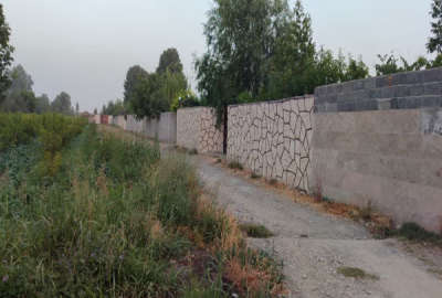 فروش باغچه ۶۶۰ متری قاسم اباد بزرگ خیابان ارکیده