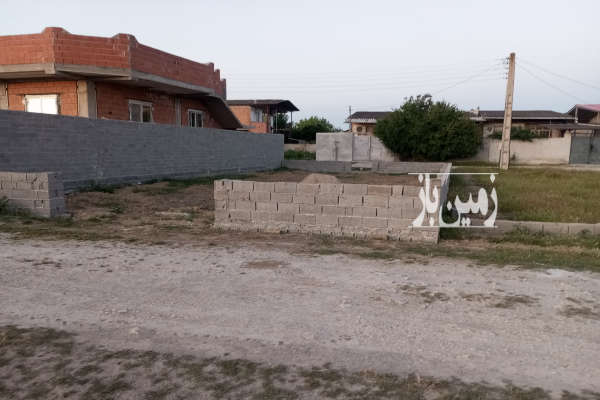 فروش زمین مسکونی دو کله جاده گهرباران روستای عباس آباد حلمسر-1