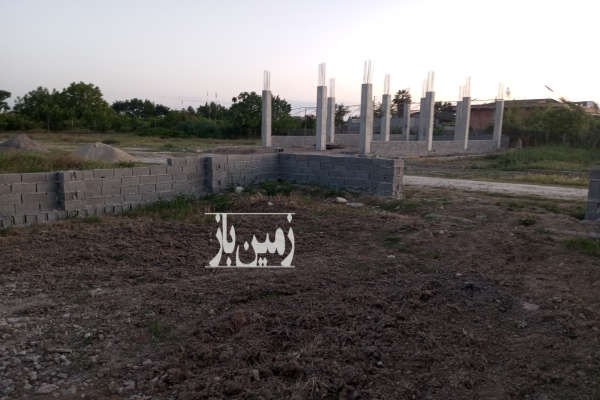 فروش زمین مسکونی دو کله جاده گهرباران روستای عباس آباد حلمسر-4