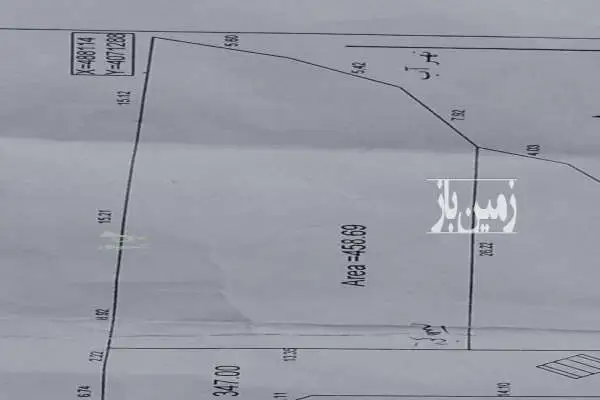 فروش ۴۵۸ متر زمین مسکونی خیابان اصلی خرم آباد به تنکابن - تصویر 3
