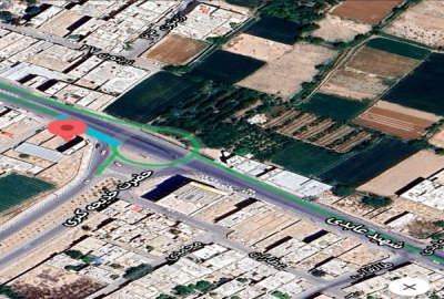 فروش زمین تجاری در خیابان شهید عابدی ۱۵۴ متر