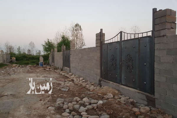 فروش زمین دیوار کشی درگذاری شده بلوار لاکان ۳۲۰ متر-1