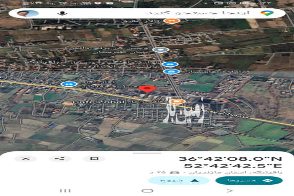فروش زمین مسکونی در بلوار نیرو هوایی باقرتنگه ۱۰۰ متر-1