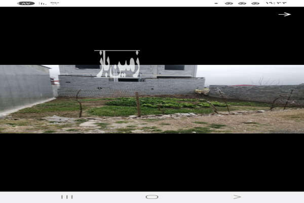 زمین ۱۲۰ متر جاده نور روستای تجن جار-1