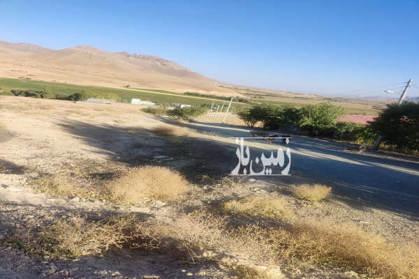 فروش زمین کشاورزی با مجوز گلخانه روستای صادقیه ۳۱۰۰ متر-3