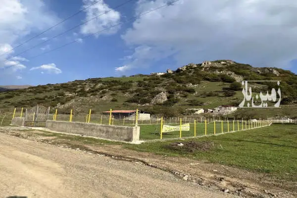 فروش زمین۵۰۰ متری مستثنیات بر جاده مریان آق اولر حسن درمانی - تصویر 2