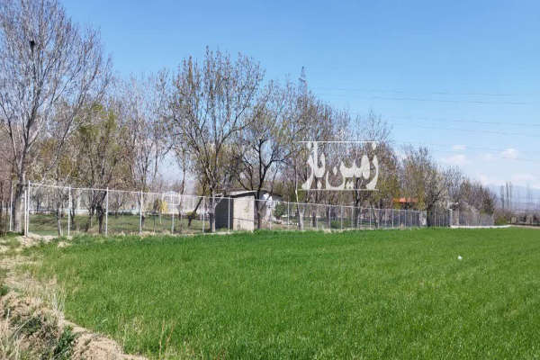 فروش زمین ورودی شهر قزوین ابتدای جاده کورانه ۶۰۰۰ متر-2