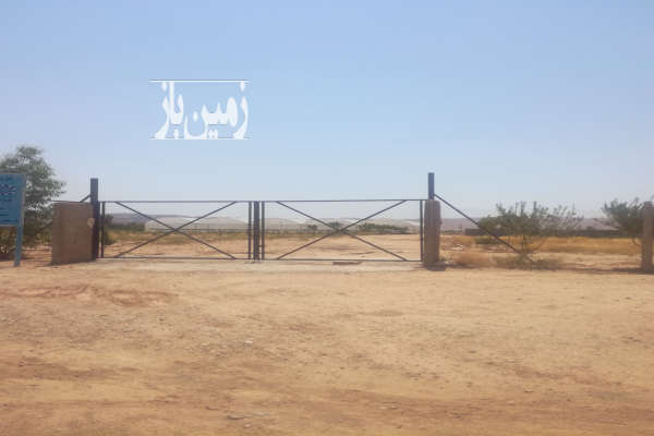 فروش زمین ۱۸هزار متری بر اتوبان قم مناسب پمپ بنزین-1