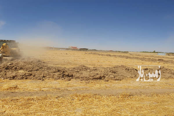 فروش زمین ۵۰۰ متری بر جاده اصلی روستای آزاد مرز اباد-4