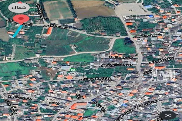 فروش زمین باغ شهری کاربری مسکونی ۴۰۰ متر خیابان کوچکسرا - تصویر 3