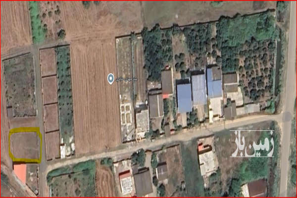 فروش زمین مسکونی ۴۱۸ متری جاده پلاژ روستای قاجارخیل-1