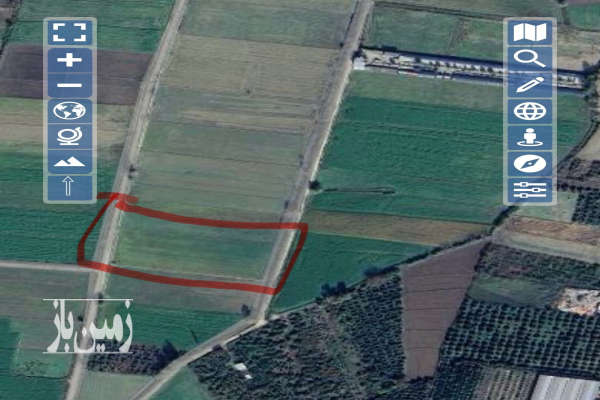 فروش زمین کشاورزی در ساری روستای همت اباد ۲۷۰۰ متر-1