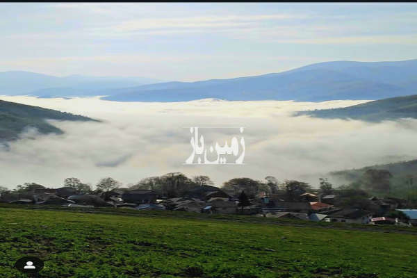 زمین مسکونی در روستای حریث مرزن آباد ۵۹۰ متر-1