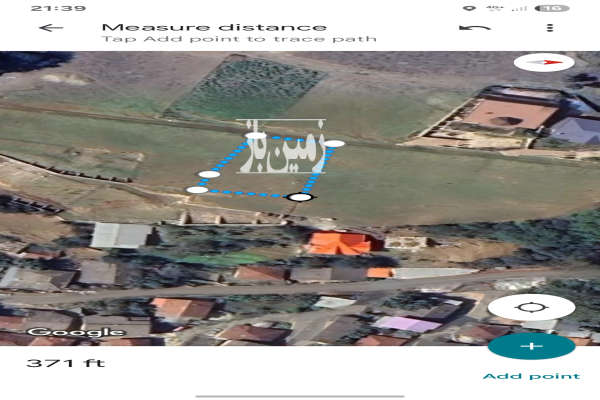 زمین مسکونی در روستای حریث مرزن آباد ۵۹۰ متر-4