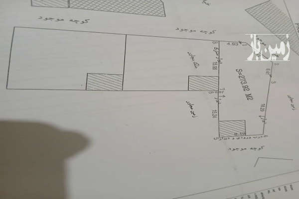 زمین در خیابان رسالت شهر زیبای لاهیجان ۲۷۰ متر-1