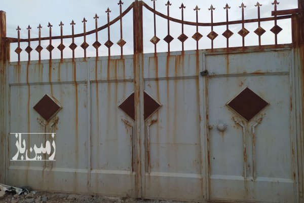 زمین دیوارکشی شده در روستای دینان جاده فرودگاه-1