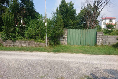 زمین ۵۵۰ متری بر اصلی شمع جاران درزیکلا