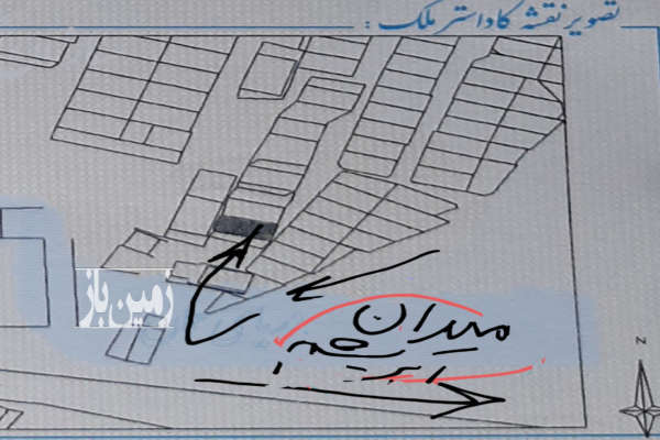 زمین مسکونی شهری نبش میدان چای لاهیجان ۲۰۱ متر-3