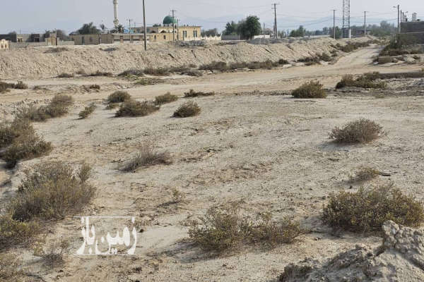 زمین ۱۰۰۰ متری در جزیره قشم روستای منصور آباد-2