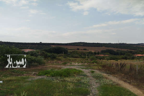 زمین ۵۳۰ متری در مهدشت با فاصله ۵ دقیقه ای از ساری-1