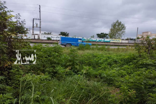 فروش زمین ۳۲۲ متری تجاری مسکونی در جاده نظامی قائمشهر-4