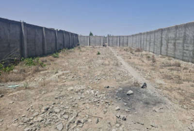 باغچه ۵۰۰ متر چهار دیواری دو بر چهار باغ باغات خسروی